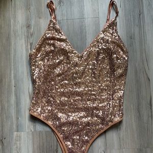 Glittery bodysuit